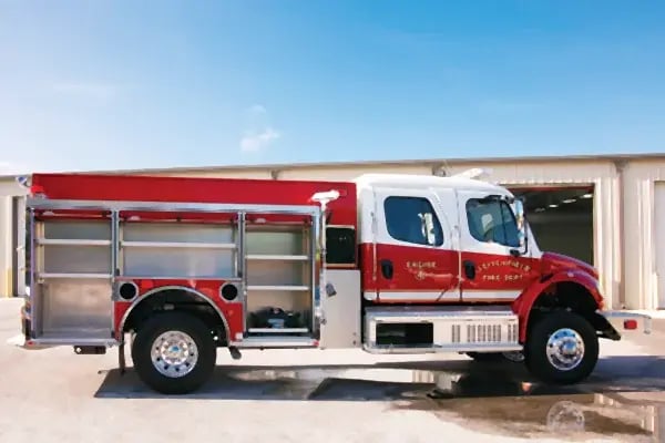 Pierce-Pumper-Responder-Passenger-Side-View