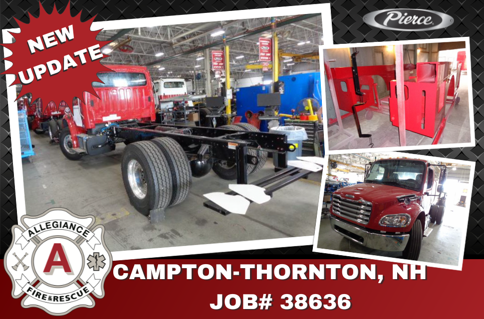 Campton-Thornton's apparatus is in the chassis prep stage.